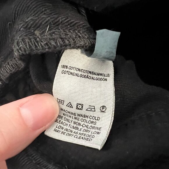 We The Free Denim Short Overalls Size 25 Color Black - Picture 6 of 6